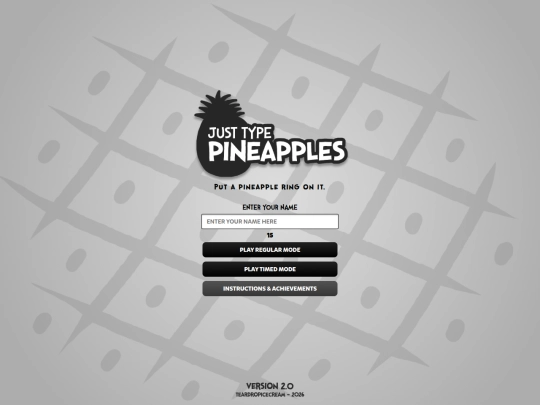 just-type-pineapples screenshot