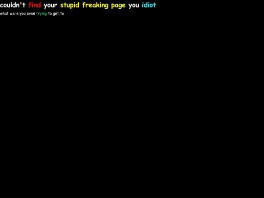 not_found screenshot