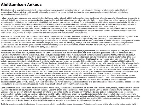 Alkuun screenshot