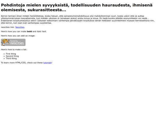index screenshot
