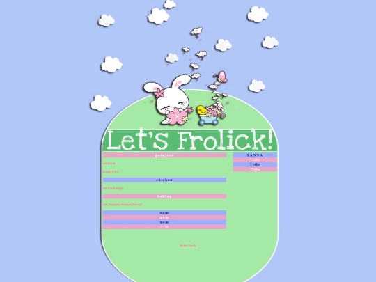 recipes screenshot