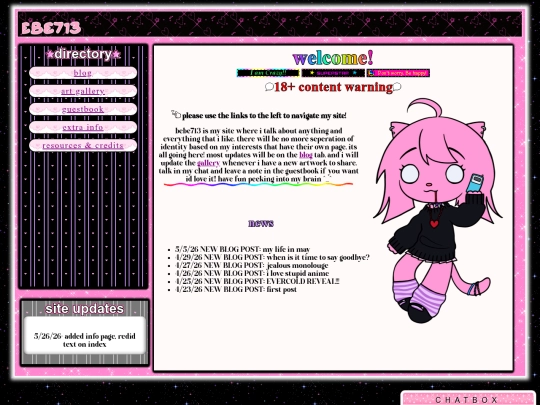 test screenshot