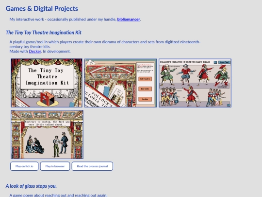games screenshot