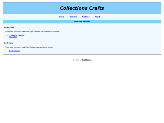 patterns screenshot