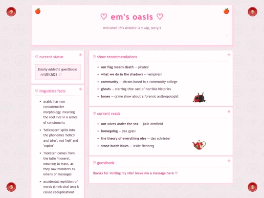index screenshot