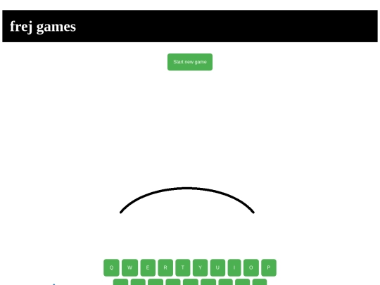 hangman screenshot