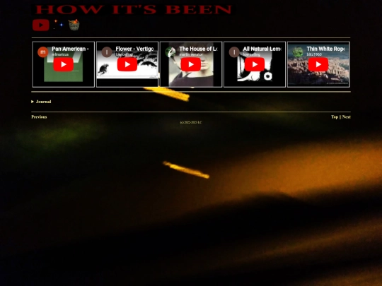 howitsbeen/pages/howitsbeen1 screenshot
