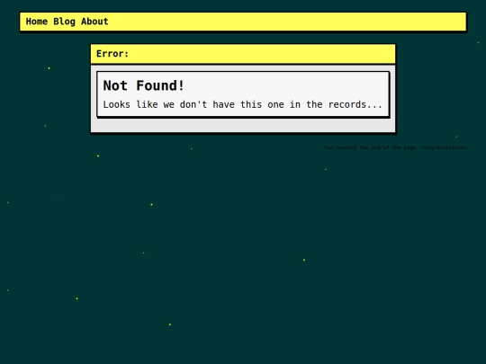 not_found screenshot