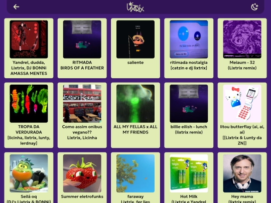 musics screenshot