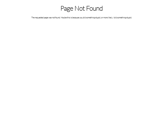 not_found screenshot