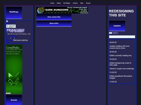 Comics screenshot