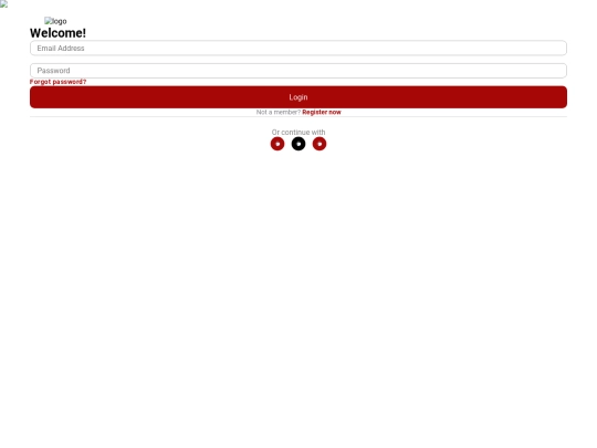 login-page screenshot