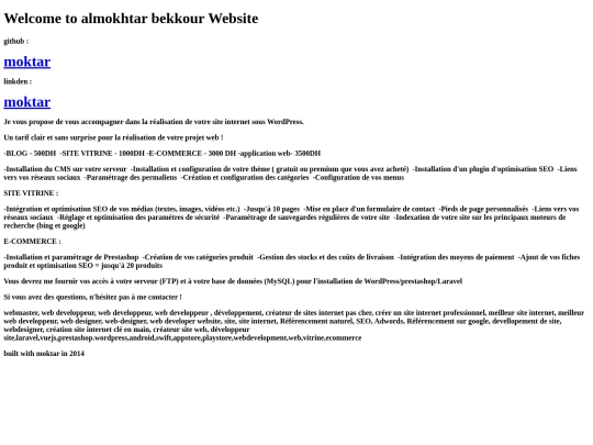 index screenshot