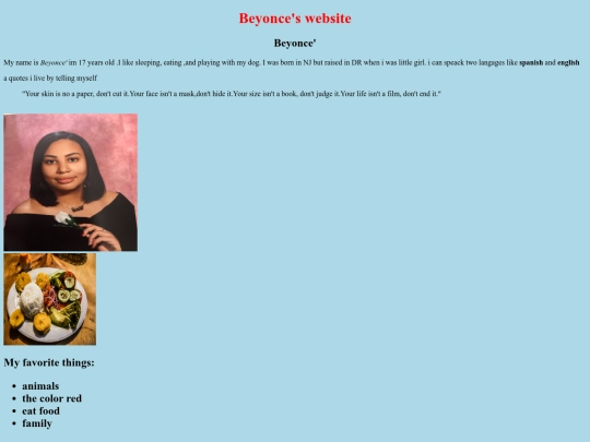 aboutme screenshot
