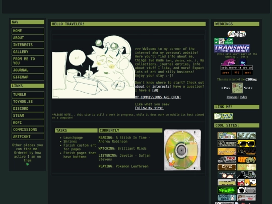 index screenshot