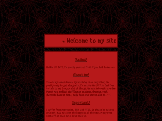 index screenshot
