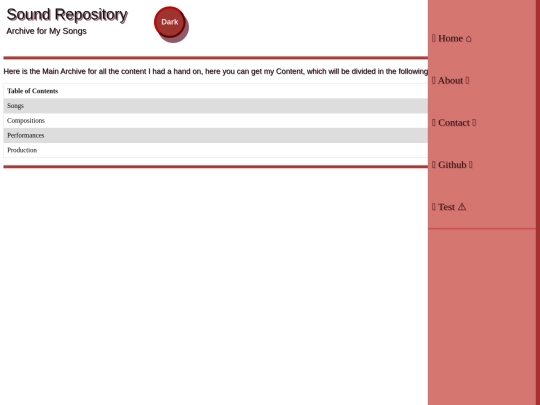 Categories/Recomendations screenshot