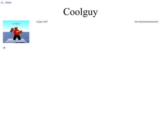Coolguy screenshot