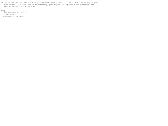 style.css screenshot