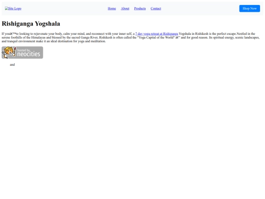 index screenshot