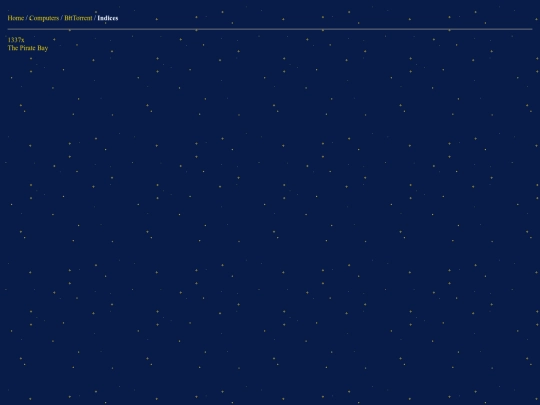comp/bittorrent/indices/links screenshot