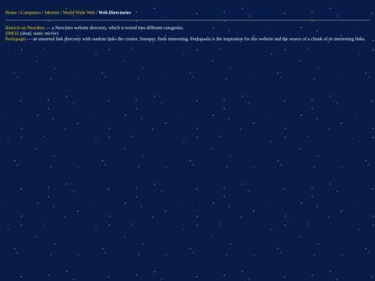 comp/i/www/wd/links screenshot