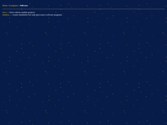 comp/software/links screenshot