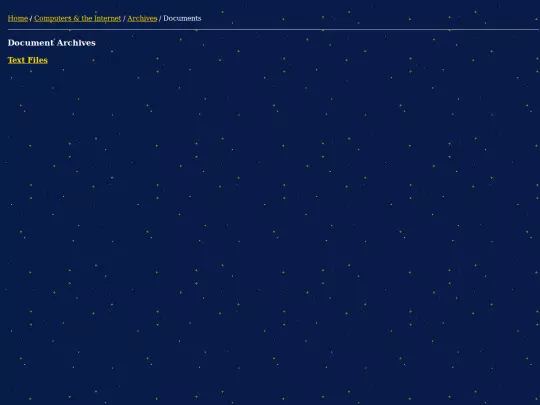 compnet/archives/docs/links screenshot
