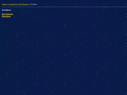compnet/archives/links screenshot