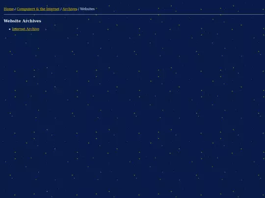 compnet/archives/sites/links screenshot