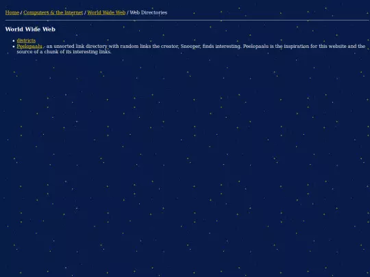 compnet/www/dirs/links screenshot
