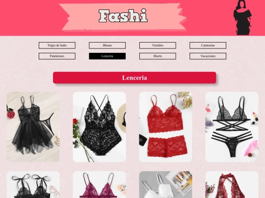lenceria screenshot