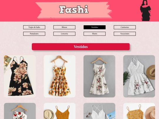 vestidos screenshot