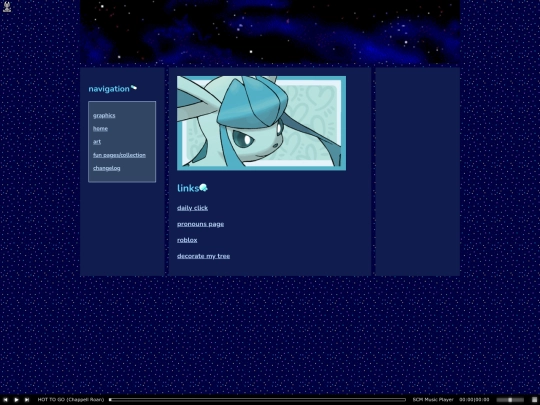 links screenshot