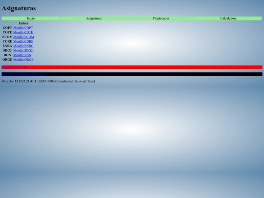 asignaturas screenshot