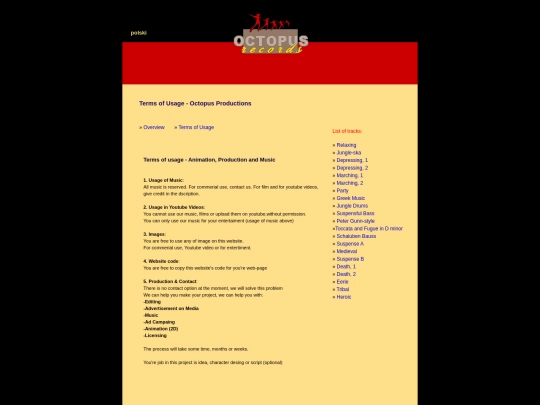 terms screenshot