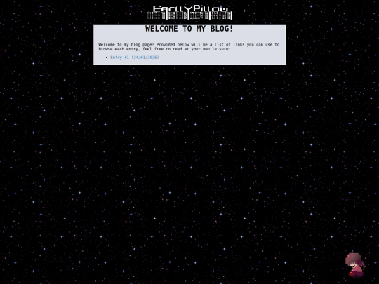 blogmainpage screenshot