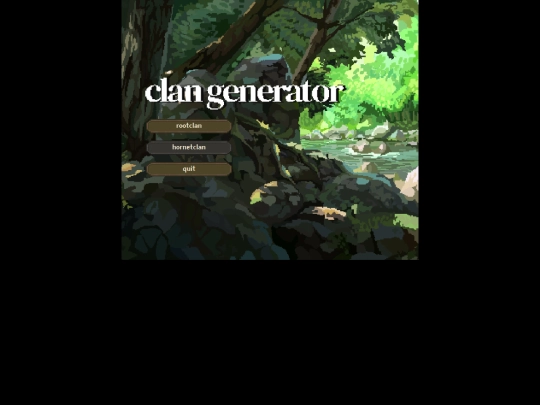 clangen screenshot