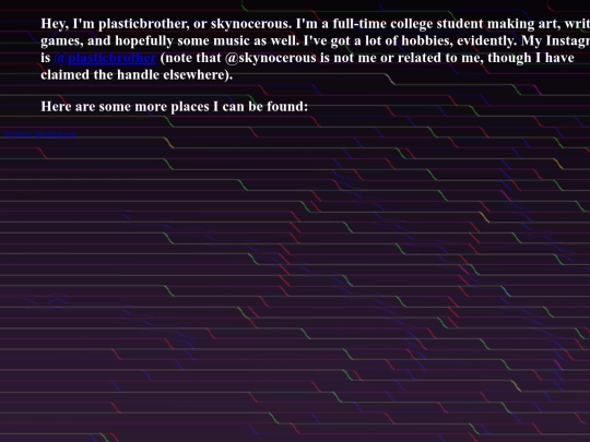 aboutme screenshot