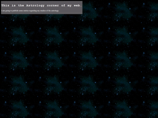 astrology screenshot