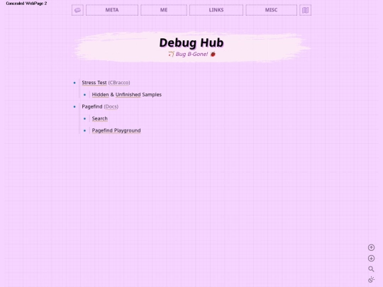 debug screenshot