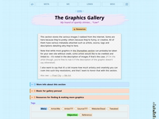 simple/links/graphics screenshot