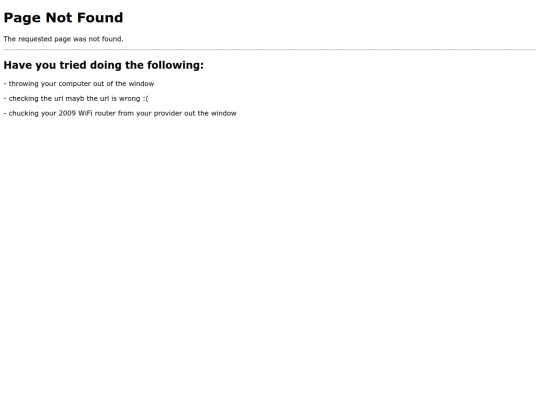 not_found screenshot