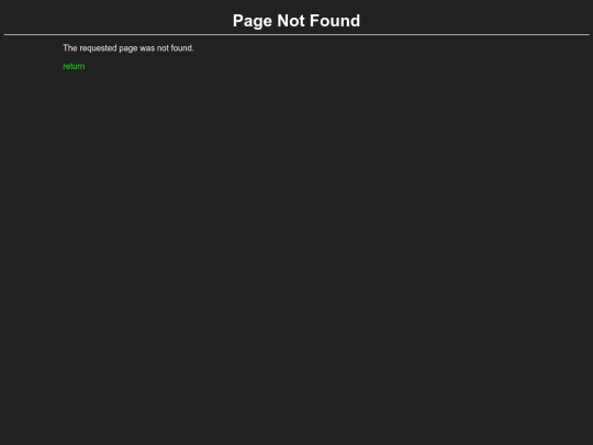 not_found screenshot