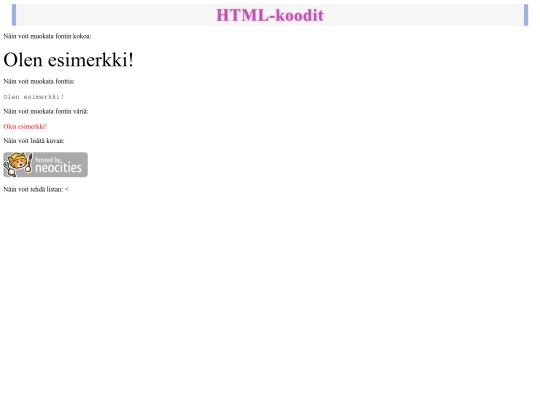 muistutuksia screenshot