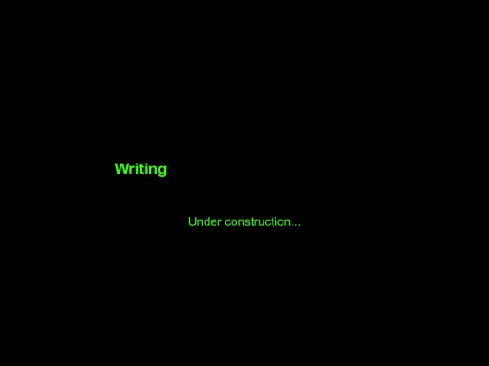writing screenshot