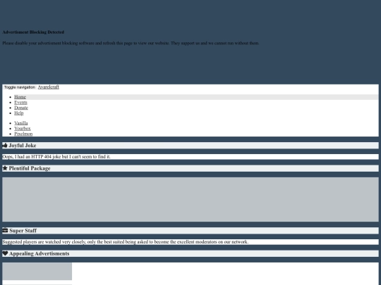 index screenshot