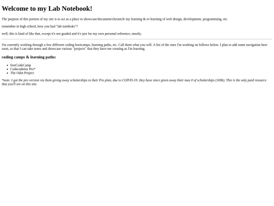 lab screenshot
