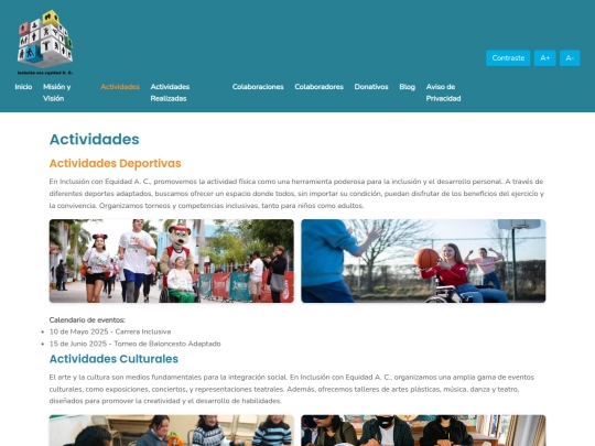 actividades screenshot