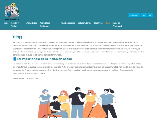 blog screenshot